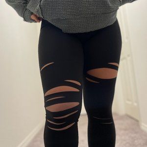 Laser Cut Leggings